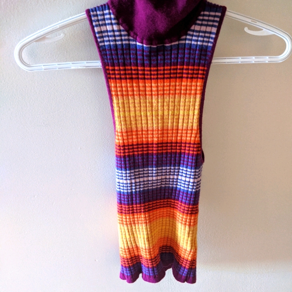 Urban outfitters sleeveless turtleneck sweater